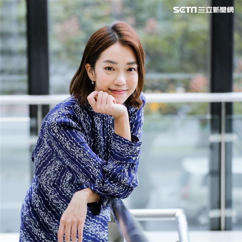 大霈三立新聞網金馬專訪。（記者楊澍/攝影）