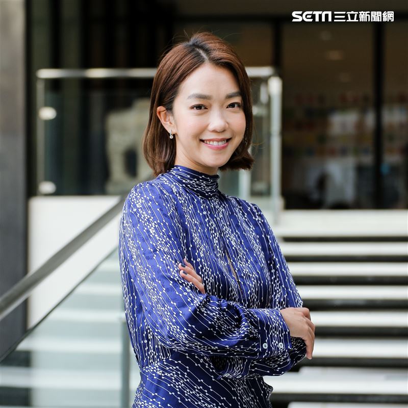 大霈三立新聞網金馬專訪。（記者楊澍/攝影）