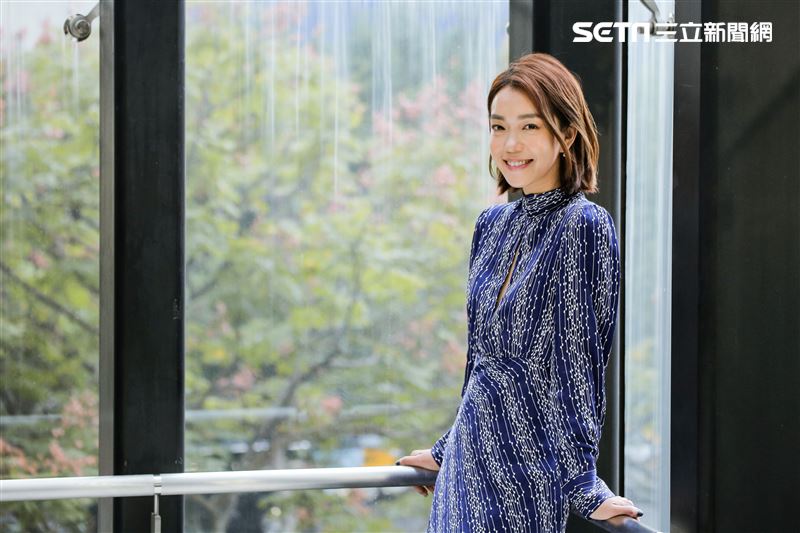 大霈三立新聞網金馬專訪。（記者楊澍/攝影）