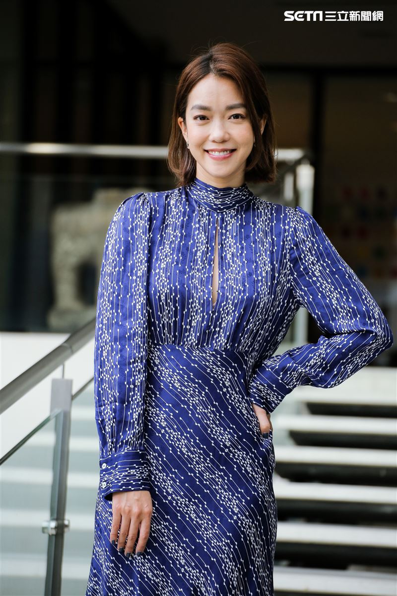 大霈三立新聞網金馬專訪。（記者楊澍/攝影）