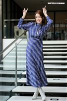 大霈三立新聞網金馬專訪。（記者楊澍/攝影）