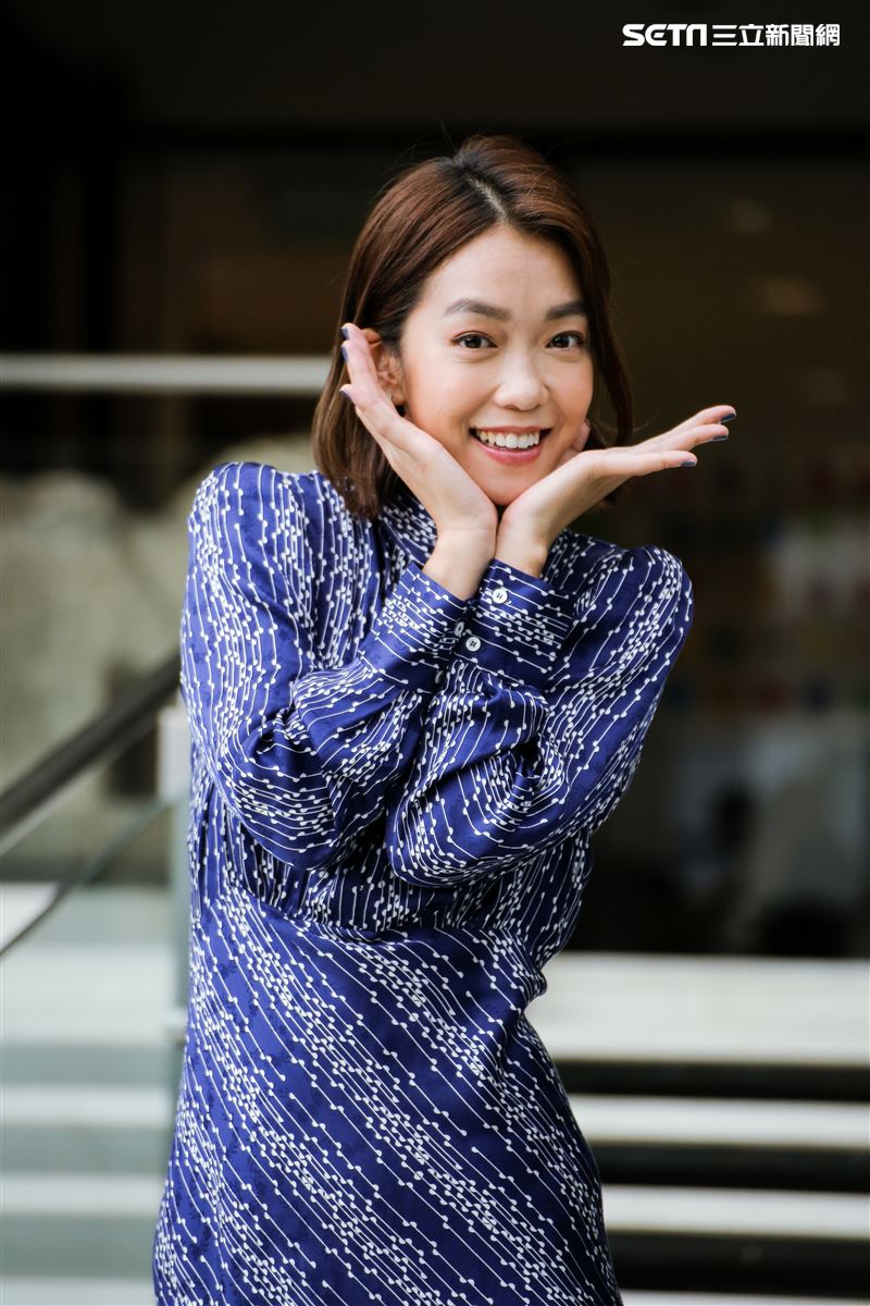 大霈三立新聞網金馬專訪。（記者楊澍/攝影）