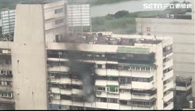 萬華,環河南路,民宅,火警 翻攝畫面