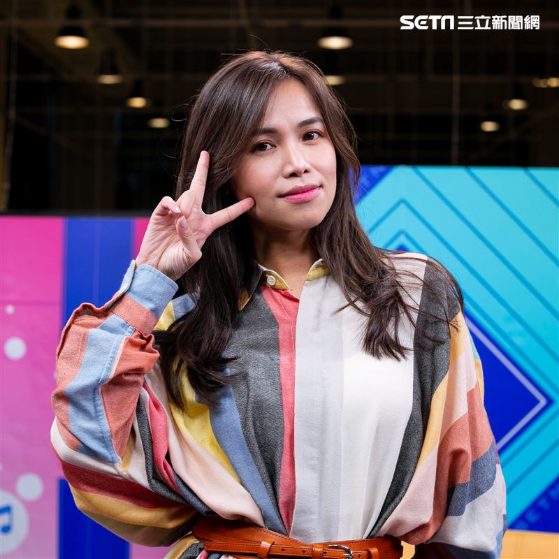  林芯儀安安大明星（專輯宣傳）。（記者楊澍/攝影）