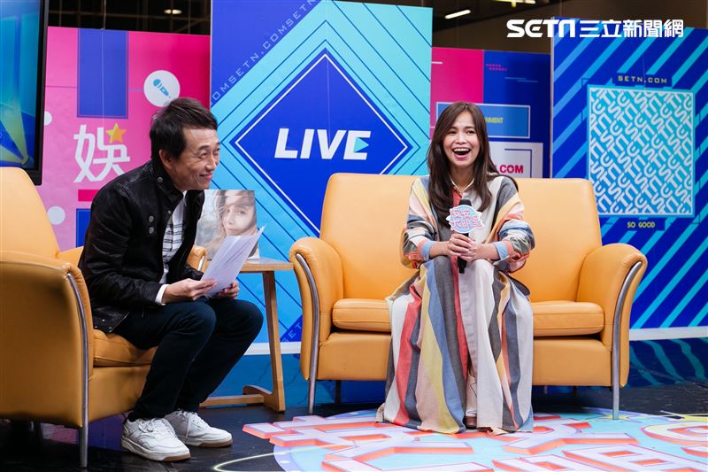  林芯儀安安大明星（專輯宣傳）。（記者楊澍/攝影）