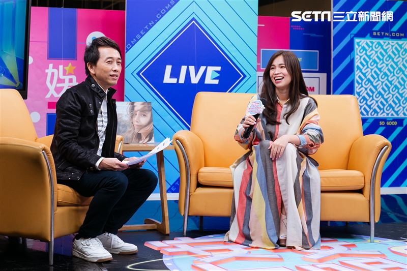  林芯儀安安大明星（專輯宣傳）。（記者楊澍/攝影）