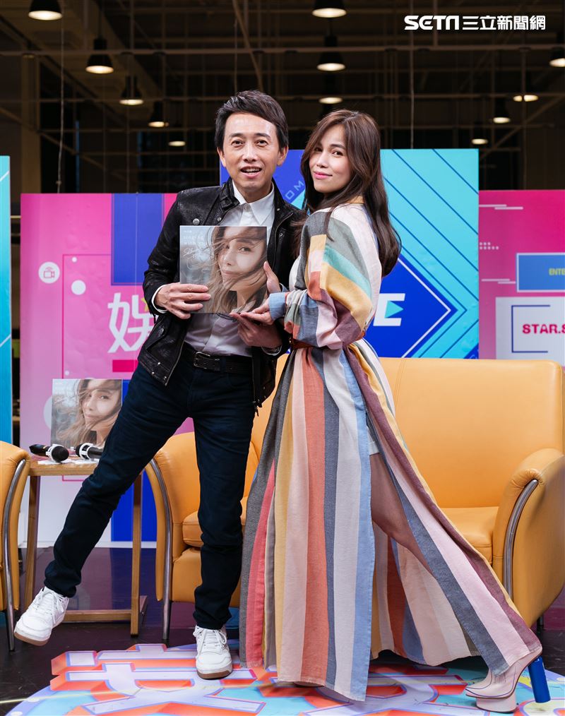  林芯儀安安大明星（專輯宣傳）。（記者楊澍/攝影）