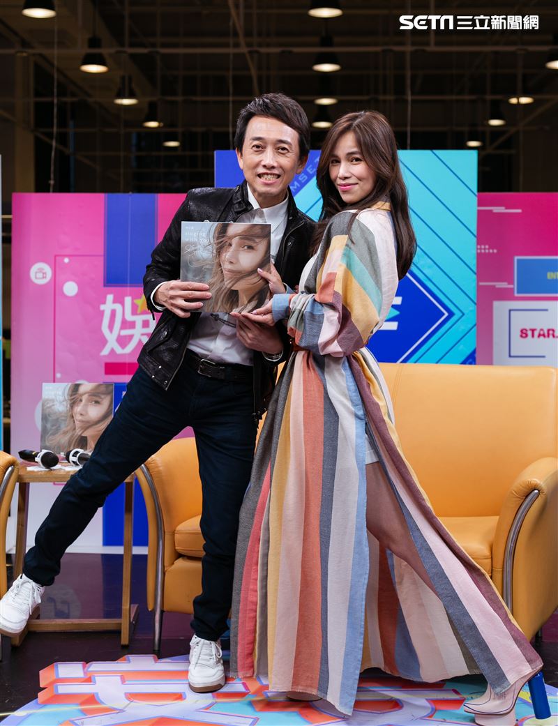  林芯儀安安大明星（專輯宣傳）。（記者楊澍/攝影）