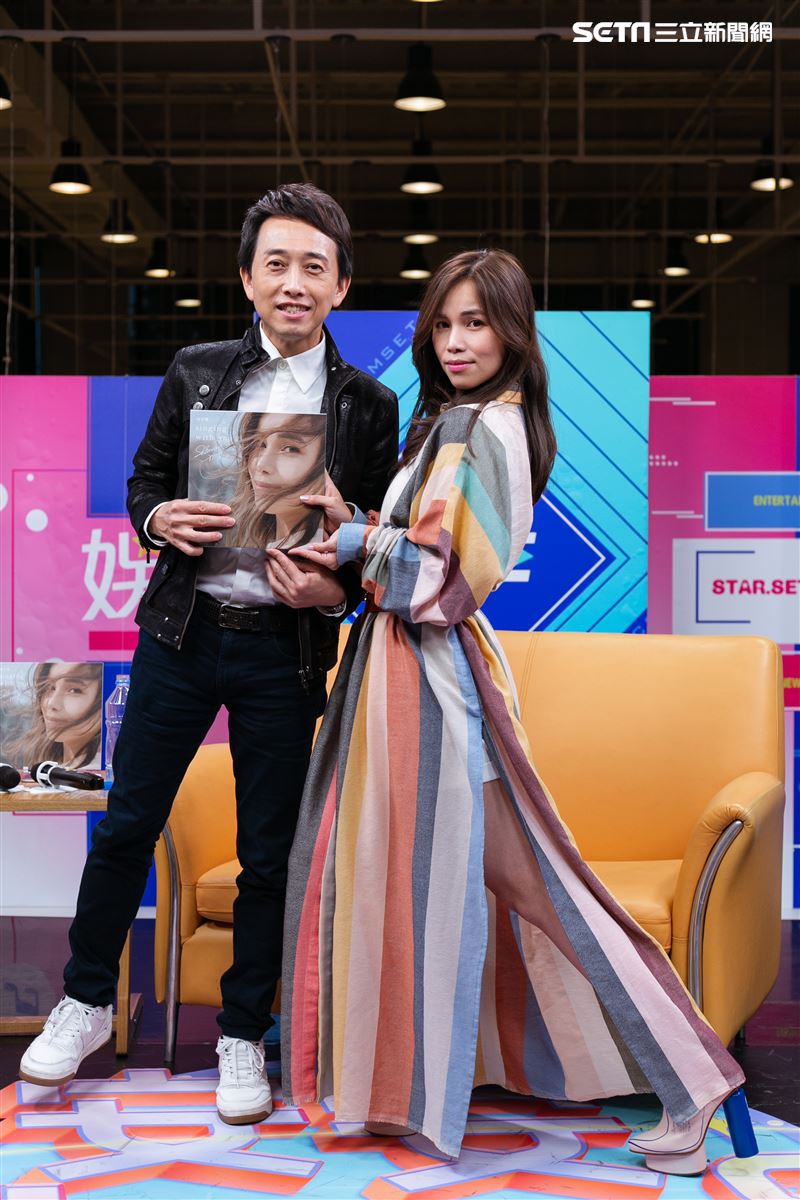  林芯儀安安大明星（專輯宣傳）。（記者楊澍/攝影）