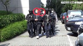 澎恰恰債主,朱秀琮（前）,楊振豐（第二）,刑事局 翻攝畫面