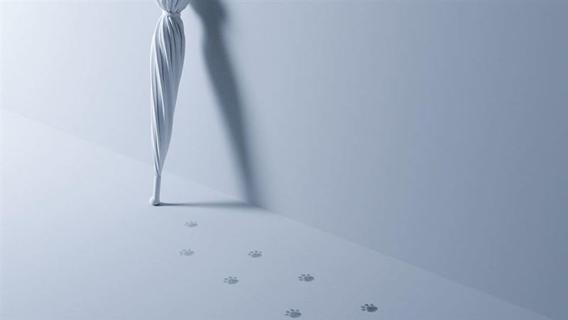 貓奴必收「貓爪雨傘」　萌腳印好療癒