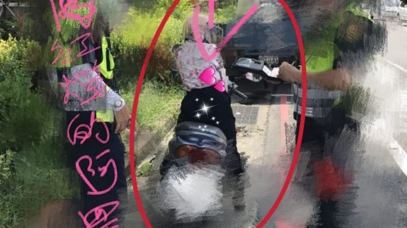被阿嬤誤導闖紅燈　騎士討拍卻被砲轟
