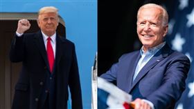 川普、拜登。（圖／翻攝自臉書）