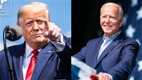 川普、拜登。（圖／翻攝自臉書）