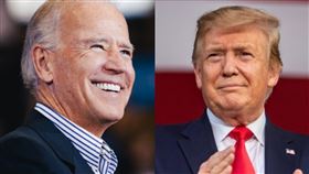 川普、拜登。（圖／翻攝自臉書）