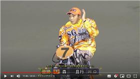 ▲前SMAP成員森且行獲摩托車賽冠軍。（圖／翻攝自川口オートレース公式チャンネル）