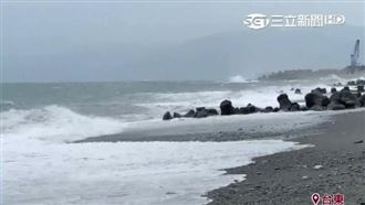 輕颱閃電周五最接近台　這天恐發海警