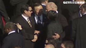 拜登,馬英九,死亡之握,圖／新聞台資料照