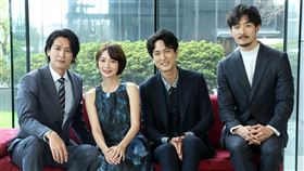 邵翔、李亦捷、邱昊奇、管麟「廢財闖天關」卡司發佈會。（記者邱榮吉/攝影）