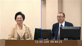 溫玉霞、馮世寬 圖／翻攝自國會頻道