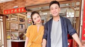 朱孝天與辣妻雯雯。（圖／風雅國際娛樂提供）
