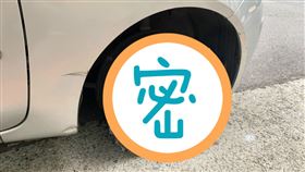 爆胎,高速公路,輪框,送貨(翻攝自 爆廢1公社)