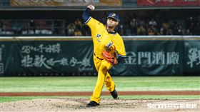 ▲中信兄弟先發投手羅傑斯。（圖／記者王怡翔攝影）