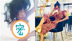 白靈大膽曬出裸睡影片與浴室泡澡照。（圖／翻攝自白靈IG）