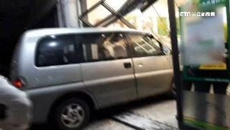 暴衝撞台中店面　房仲業者：恐不單純