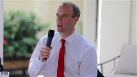 英國外交大臣拉布（Dominic Raab）（圖／翻攝自Dominic Raab Twitter）
