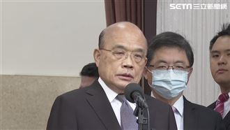 藍委失控丟咖啡　蘇貞昌：不接受污辱