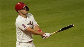 ▲天使「神鱒」楚奧特（Mike Trout）拿下生涯第8座銀棒獎。（圖／美聯社／達志影像）