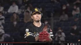 ▲軟銀鷹千賀滉大有機會奪下三冠王。（圖／翻攝自太平洋聯盟 TV）