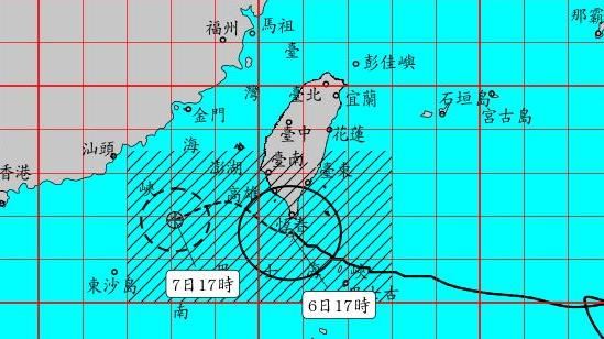 「閃電」7日可望遠離　嚴防環流甩雨