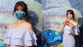 名畫系列口罩，看我臉色
圖/業者提供