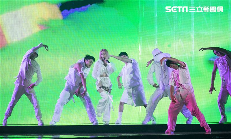 楊丞琳「LIKE A STAR」世界巡迴演唱會 台北首站。（記者楊澍/攝影）