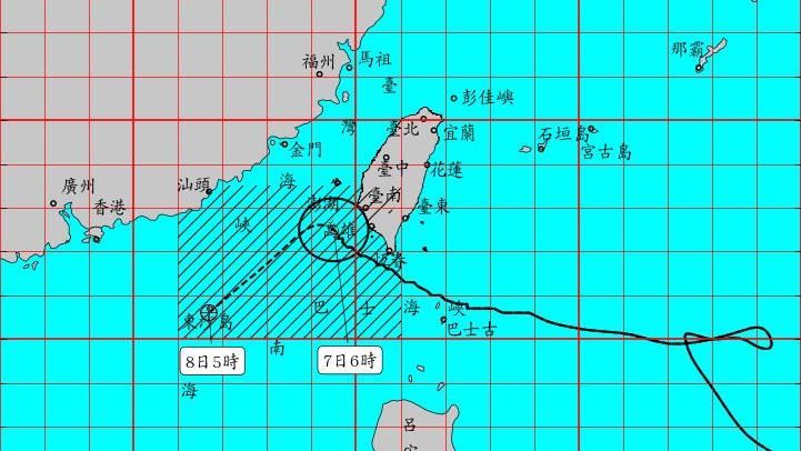 閃電8:30解除陸警　立冬夜轉濕冷