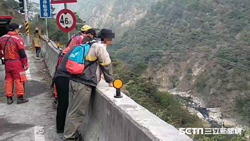 騎士闖中橫管制區　詭跳谷關懸崖失蹤
