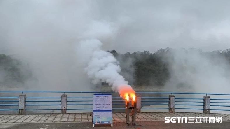 蓄水率不到2成　明德水庫放2支焰劑