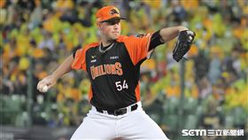▲統一獅先發投手猛威爾。（圖／記者劉彥池攝影）