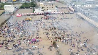 彰化5千人焢窯　吃地瓜享天倫樂