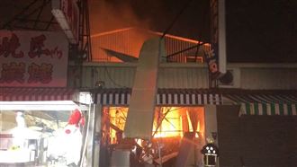 新／監視畫面曝！洗衣店氣爆竄火球