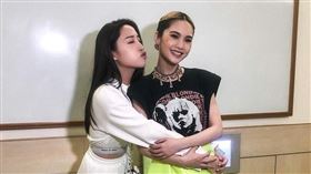 楊丞琳台北小巨蛋舉辦「LIKE A STAR」世界巡迴演唱會第二場／歐陽妮妮台下合唱。ＩＧ