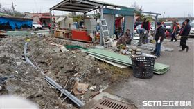 義工暖心替弱勢男童修房／葉能振先生提供