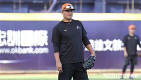 ▲統一獅一壘手高國慶。（圖／記者劉彥池攝影）