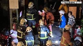 新北市中和區南山路315巷一處民宅的電熱水器爆炸起火 圖／翻攝我是中和人