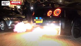 ▲Nissan GT-R火燒車（圖／翻攝自VeeDubRacing Youtube） 