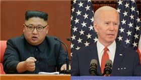 金正恩 拜登 核武 總統 北韓（組合圖／翻攝自勞動新聞網、臉書）