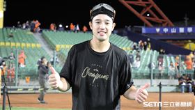 ▲統一獅外野手林安可。（圖／記者劉彥池攝影）