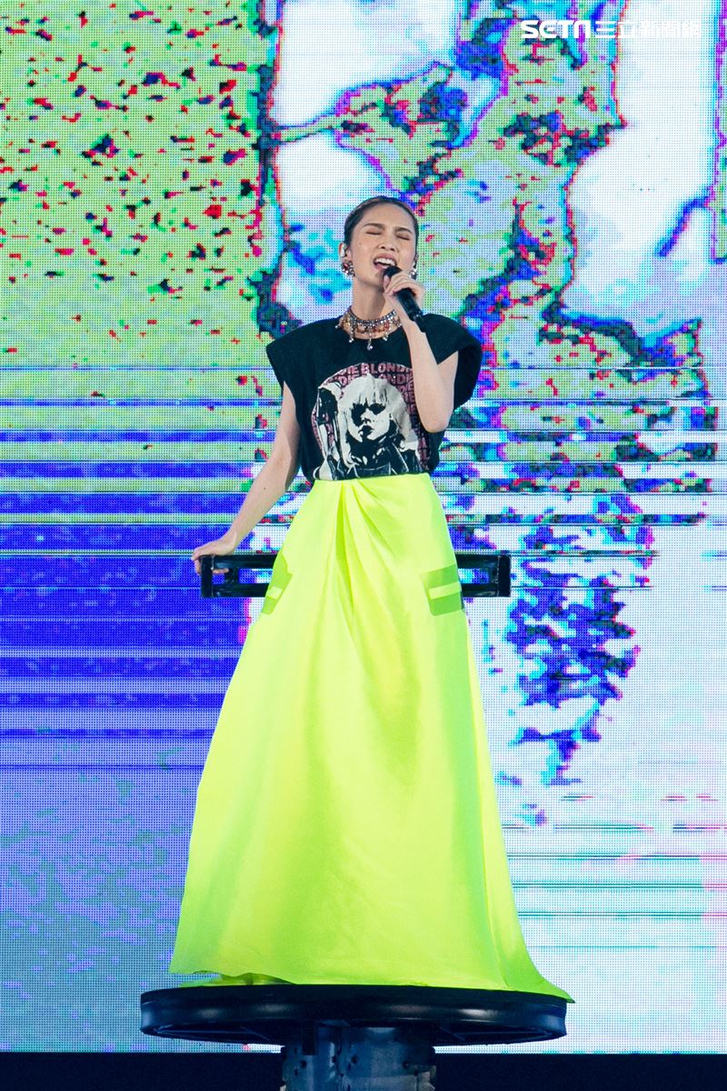 楊丞琳「LIKE A STAR」世界巡迴演唱會 台北站最終場。（記者楊澍/攝影）